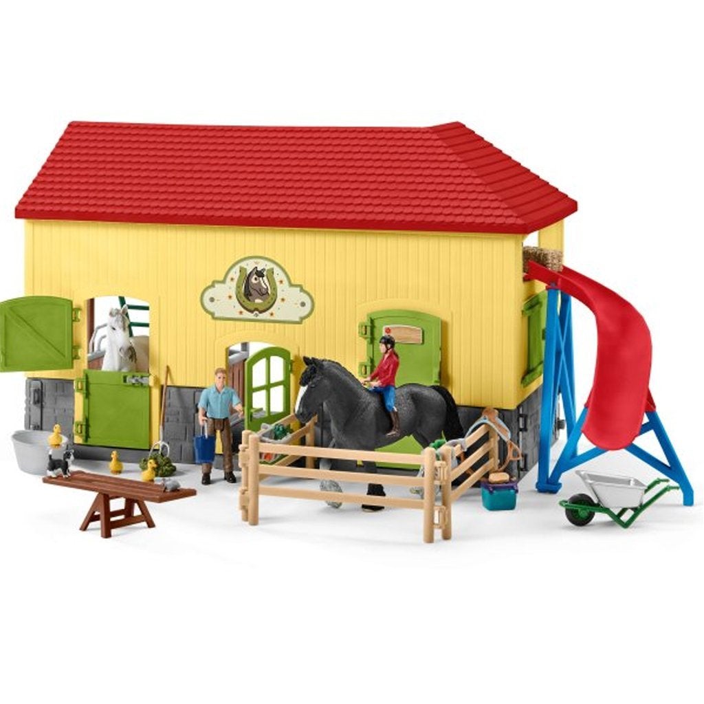 Schleich Horse Stable-42485-Animal Kingdoms Toy Store