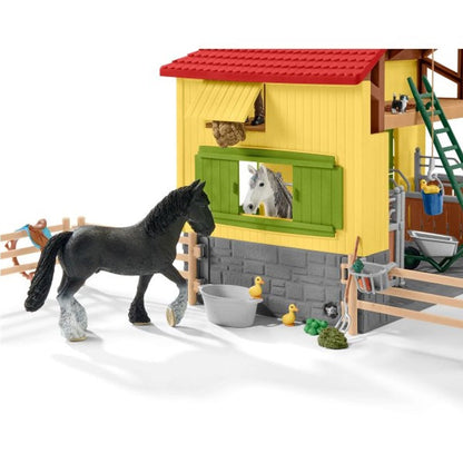 Schleich Horse Stable-42485-Animal Kingdoms Toy Store