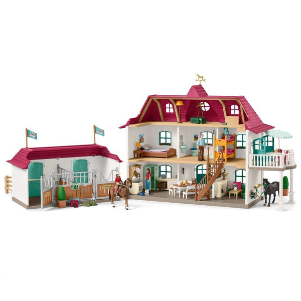 Schleich Large Horse Stable Playset-42416-Animal Kingdoms Toy Store