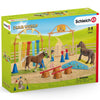 Schleich Pony Agility Training-42481-Animal Kingdoms Toy Store