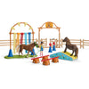 Schleich Pony Agility Training-42481-Animal Kingdoms Toy Store