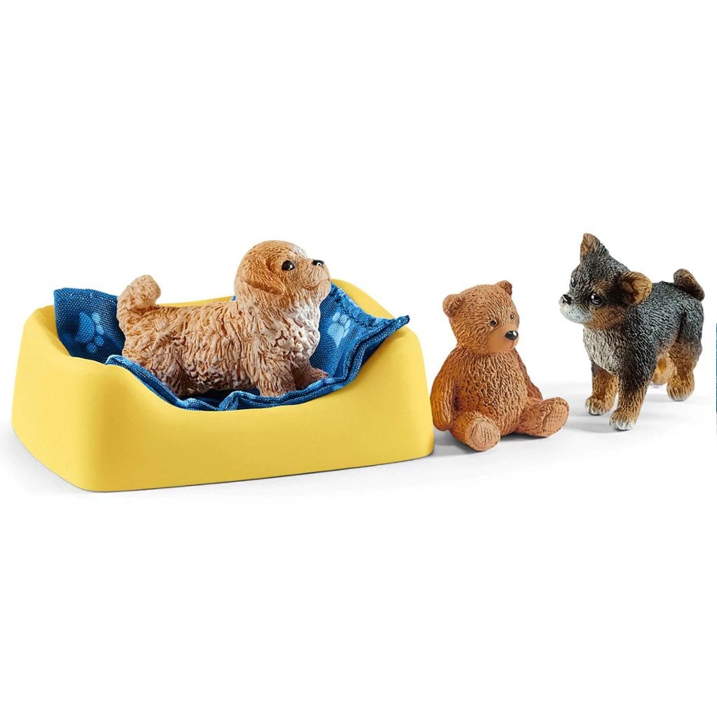 Schleich Puppy Pen-42480-Animal Kingdoms Toy Store