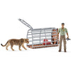 Schleich Ranger with Trap-42427-Animal Kingdoms Toy Store