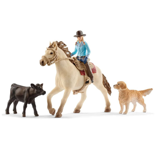 Schleich Western Riding Playset-42419-Animal Kingdoms Toy Store