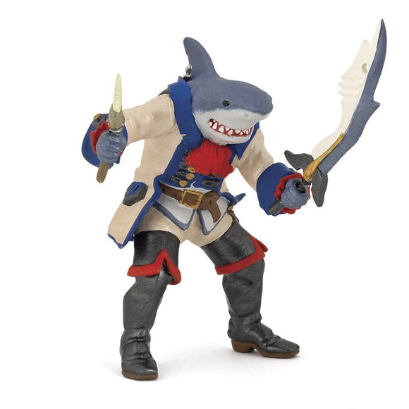 Papo Shark Mutant Pirate-39460-Animal Kingdoms Toy Store